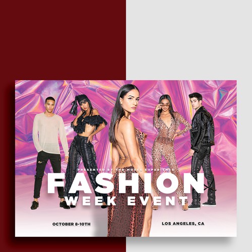 Fashion Week Event Flyer Design