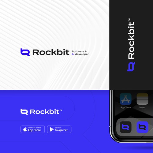 Conceito de logo para Rockbit