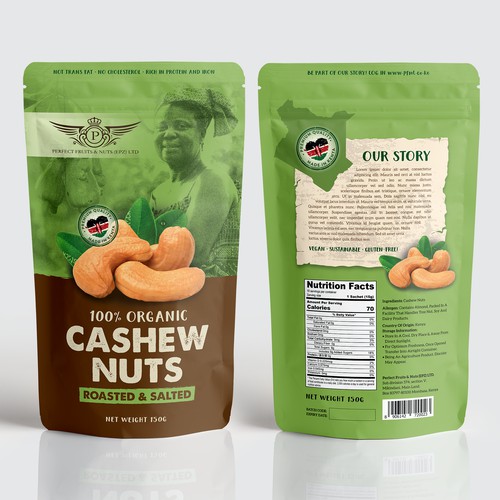 Cashew Nuts Packaging