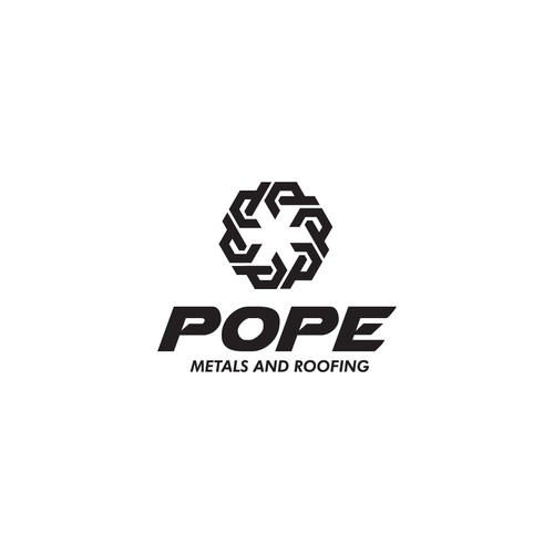 Metal and Roofing Logo