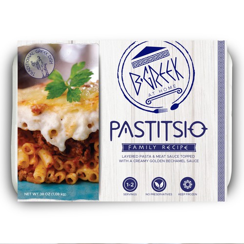 sleeve design for frozen meal 