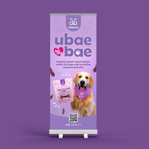 UBAE STANDING BANNER