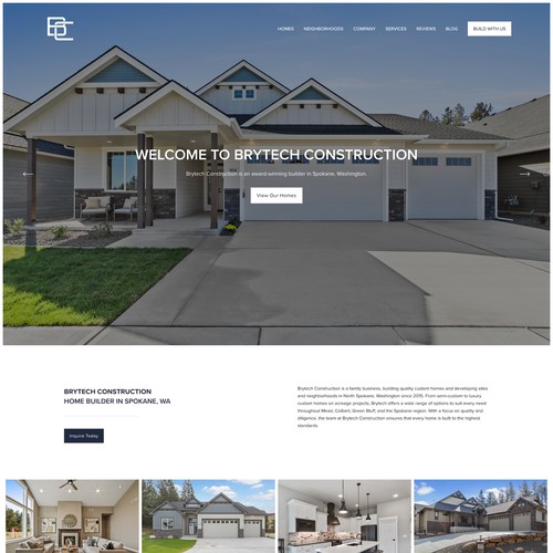 Home Builder Website