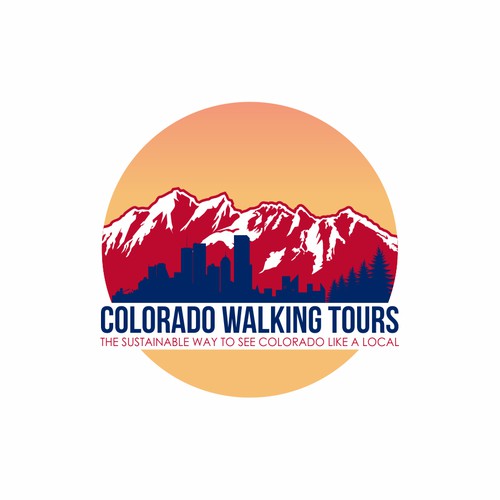 Logo design Colorado Walking Tours