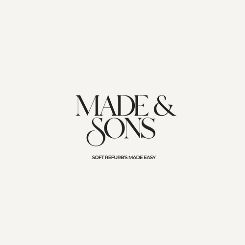Luxurious Logo for Made & Sons Brand