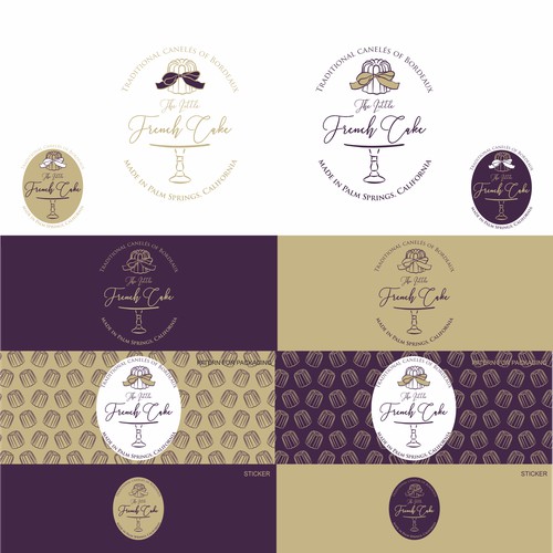 Logo for french bakery