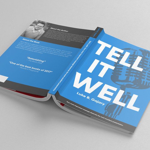 "Tell It Well" Book Cover Concept