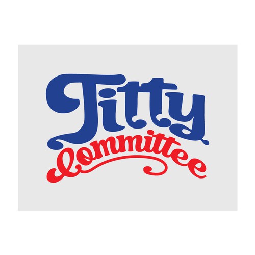 Logo concept for Titty Committee.