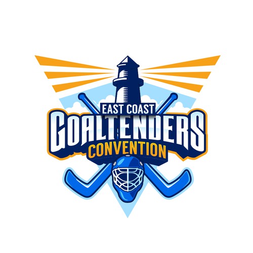 logo design concept for Goaltenders Convention 