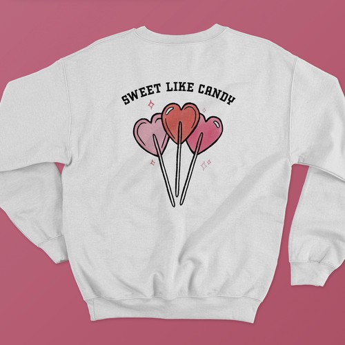 Valentine's Day T-Shirt Design for Boutique