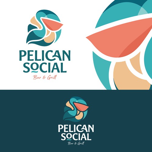 Pelican Social | Bar & Grill Brand Identity
