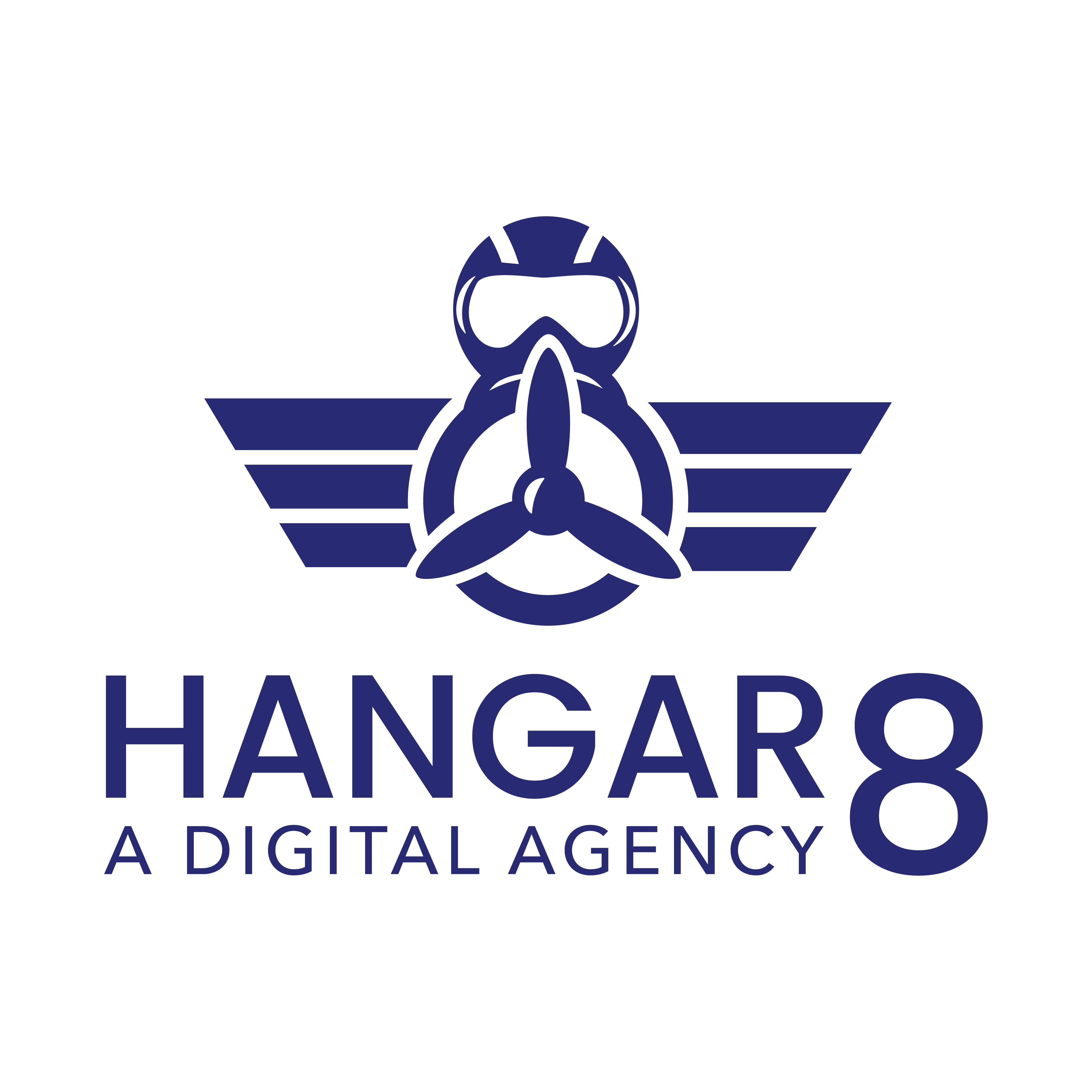 New HANGAR8 Logo Design