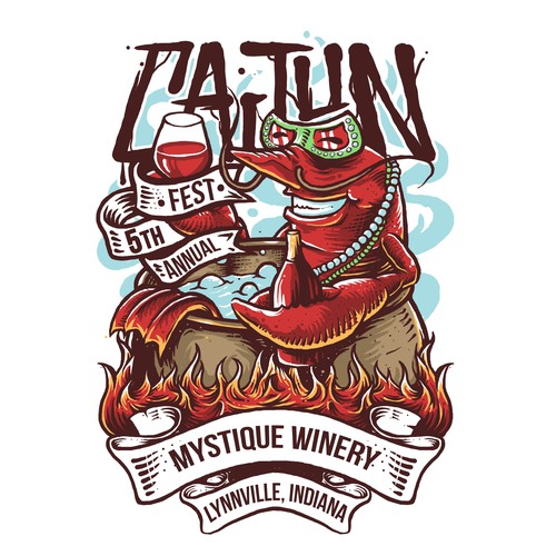 t shirt for cajun fest