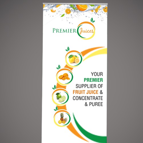 Premier Juices Trade Banner