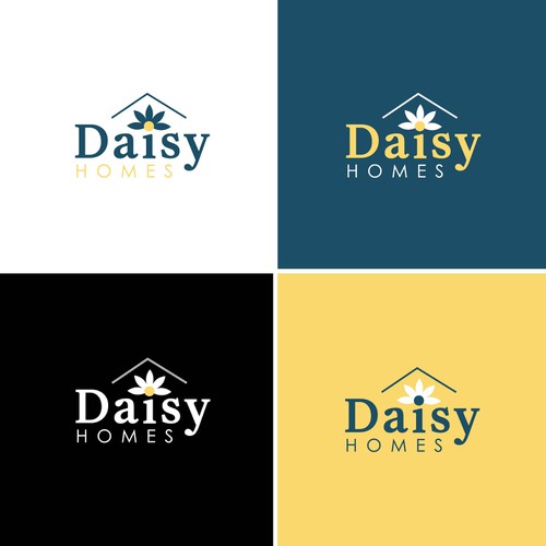 Daisy Homes logo concept 