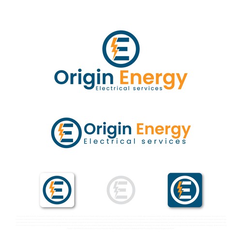 Electrical company logo design
