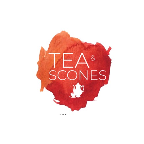 Logo design Tea and Scones