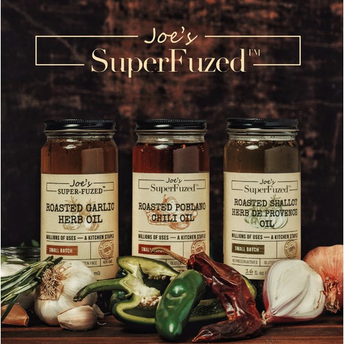 Design for gourmet roasted oils