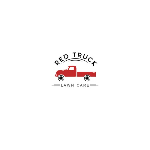 Red Truck Lawn Care logo