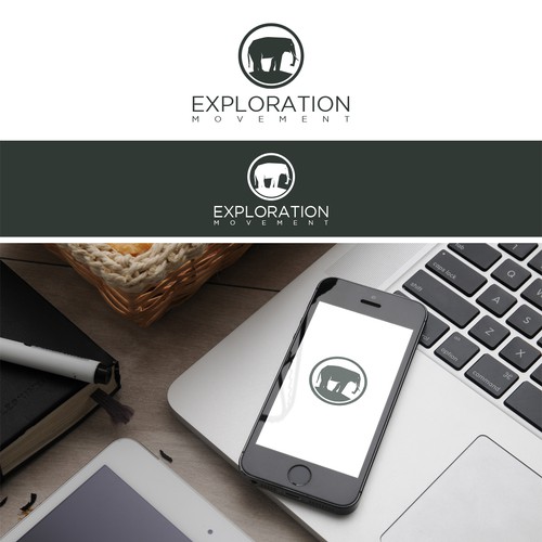 Clean logo for The Exploration Movement