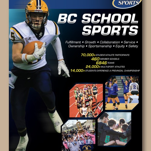 Flyer for BCS Sports