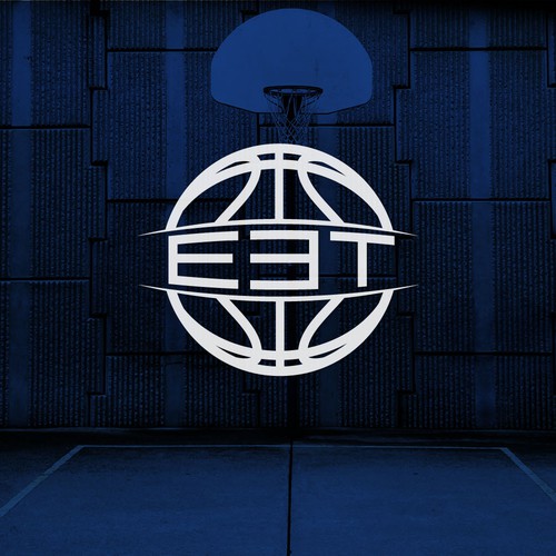 Bold logo for a basketball tournament