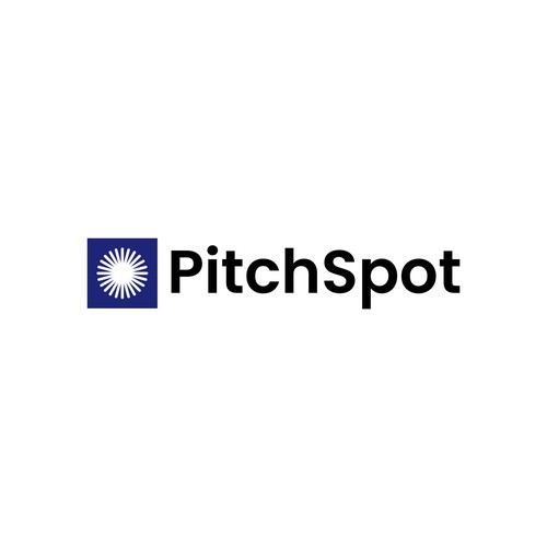 Illuminating and Minimalist Logo for PitchSpot