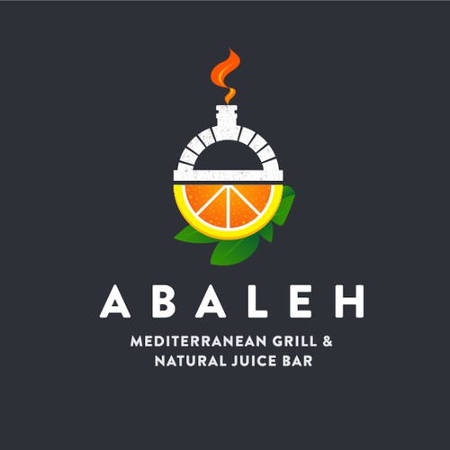 Logo for a unique Juice Bar/Grill restaurant  in Central Manhattan