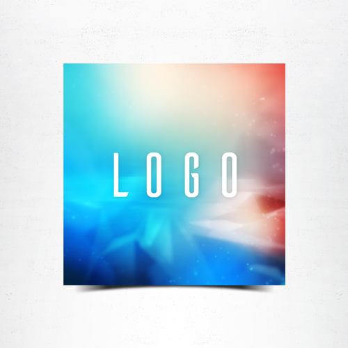 Banner ad representing place for the logo