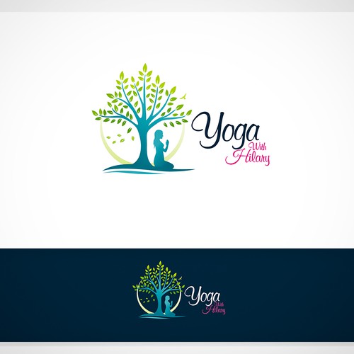 Yoga with Hilary Logo