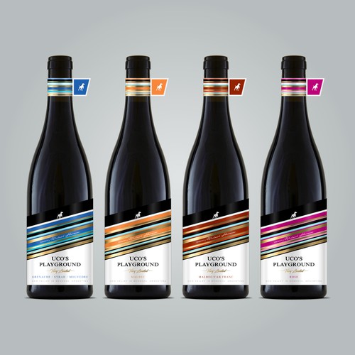 wine label design