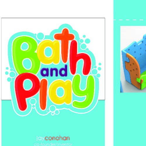 Create the next business card for Bath and Play - We support Babies