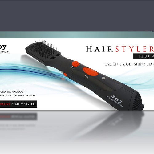 To design Hair styler, feminine usage