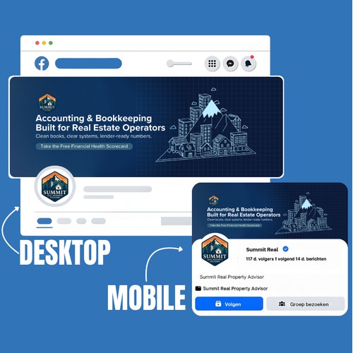 Facebook Cover Facebook Cover Design for Real Estate Accounting Firm