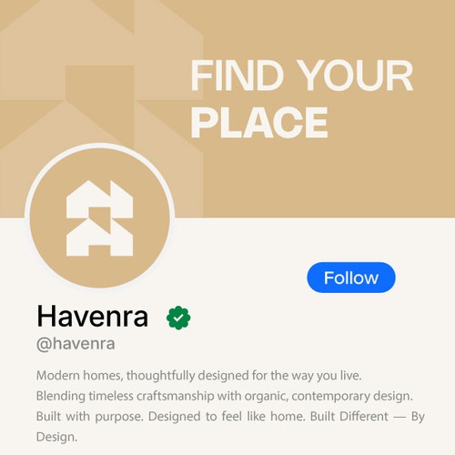 Havenra — Modern Real Estate Brand Identity