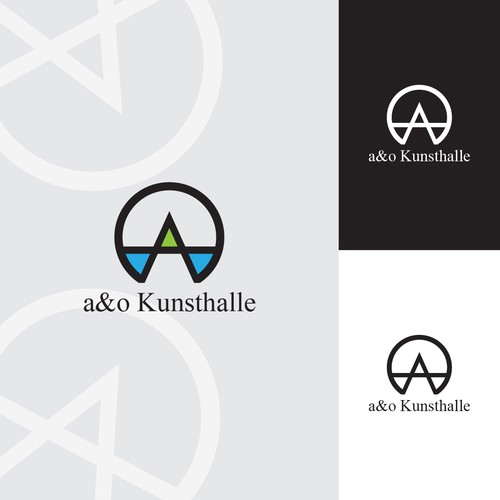 mascullin and calm logo for a&o Kunsthale