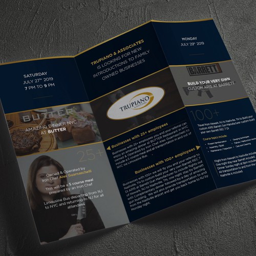 Brochure for Trupiano