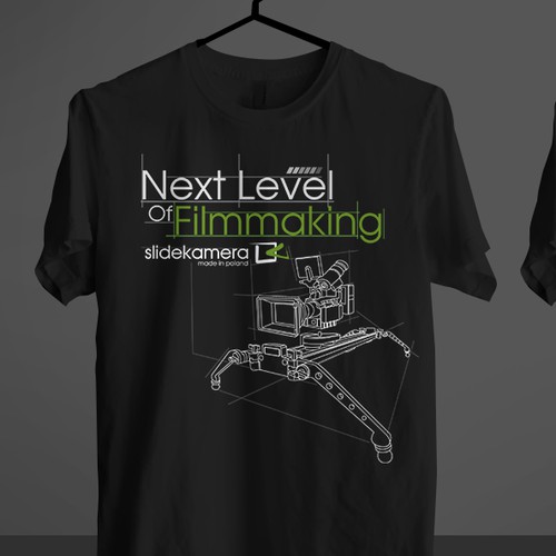 Create a technical elegant T-shirt design!