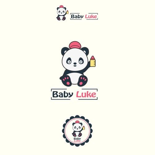 Playfull Logo Concept For Baby Luke