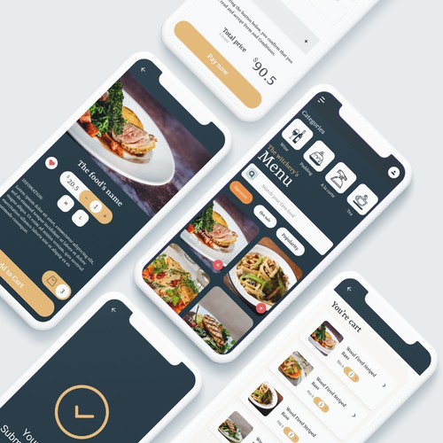 Witchery’s restaurant App Design