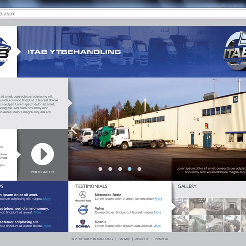 ITAB Web page Design