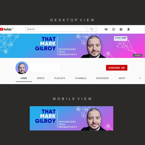 YouTube Cover Design