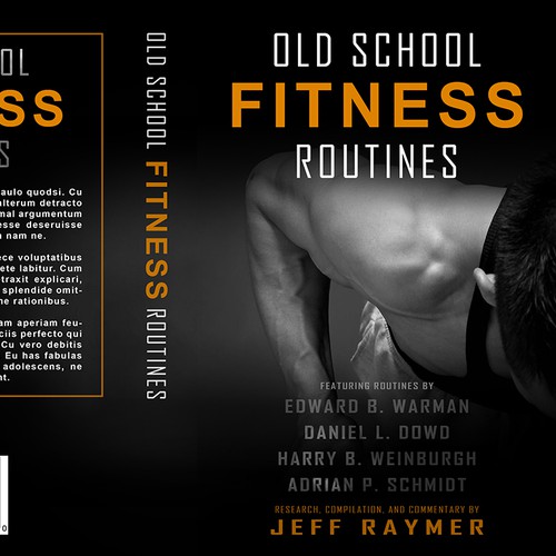 Old School Fitness Routines Book Cover