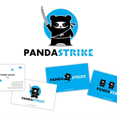 Help Panda Strike with a new logo and business card