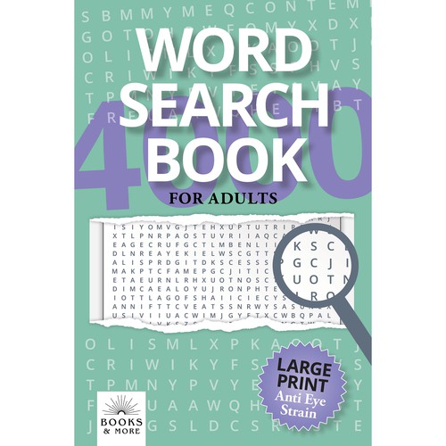 book cover for word search