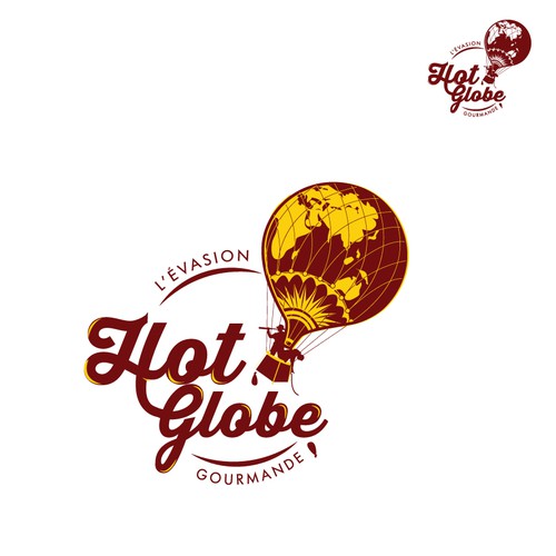 tasty and exotic hot-dog logo