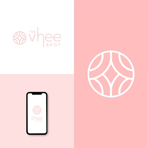 The Vhee Spot - Vagina Logo Design | Monogram | Woman | Health