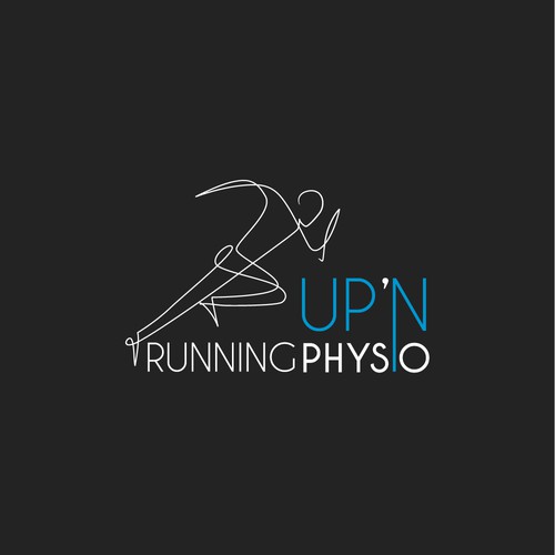 Contemporary logo concept for a Physiotherapy center