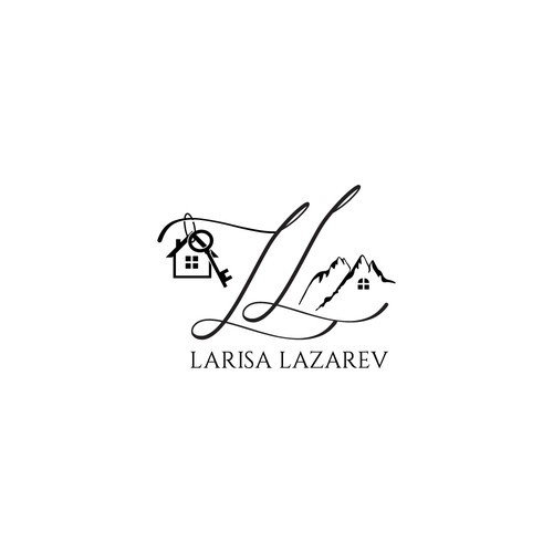 Larisa Lazarev Real Estate Logo Design