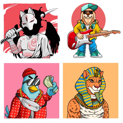 NFT pfp characters